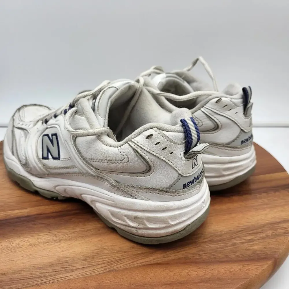 New Balance‎ 407 Running Shoes Womens 9.5 B White Leather Sneakers